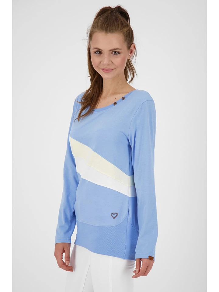 Longsleeve "Clea" In Hellblau 4 Longsleeve "Clea" In Hellblau – Bild 2