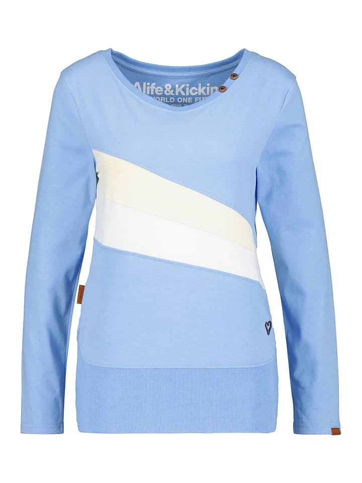 Longsleeve "Clea" In Hellblau 7 Longsleeve "Clea" In Hellblau – Bild 5