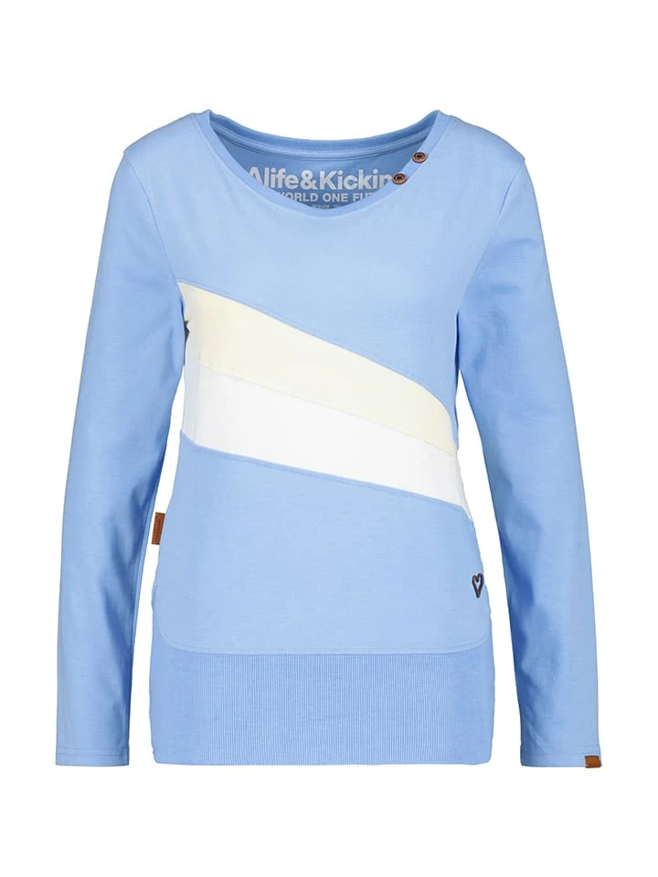 Longsleeve "Clea" In Hellblau 8 Longsleeve "Clea" In Hellblau – Bild 6