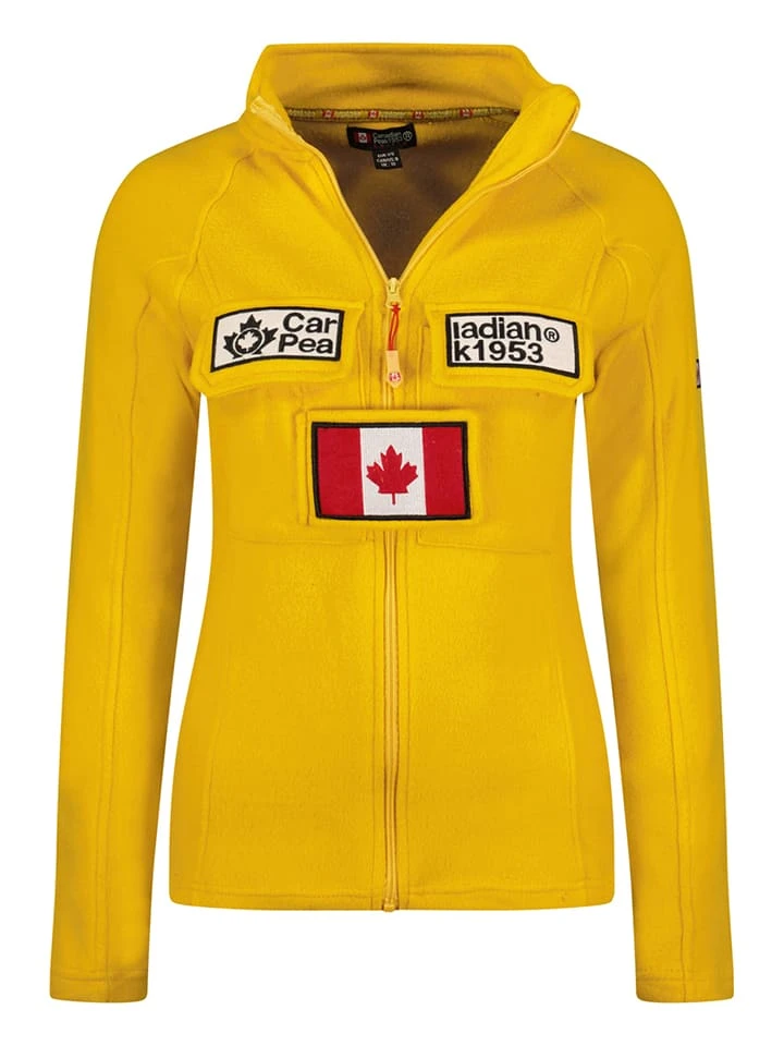 Fleecejacke "Tantouneak" In Senf 3 Fleecejacke "Tantouneak" In Senf