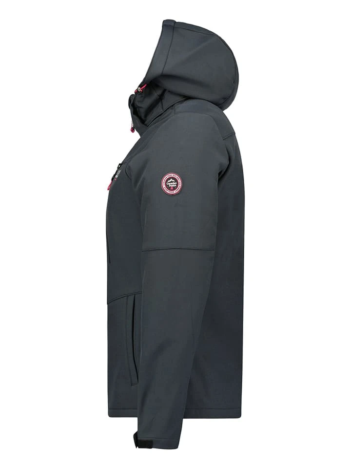 Softshelljacke "Timexeak" In Anthrazit 6 Softshelljacke "Timexeak" In Anthrazit – Bild 4