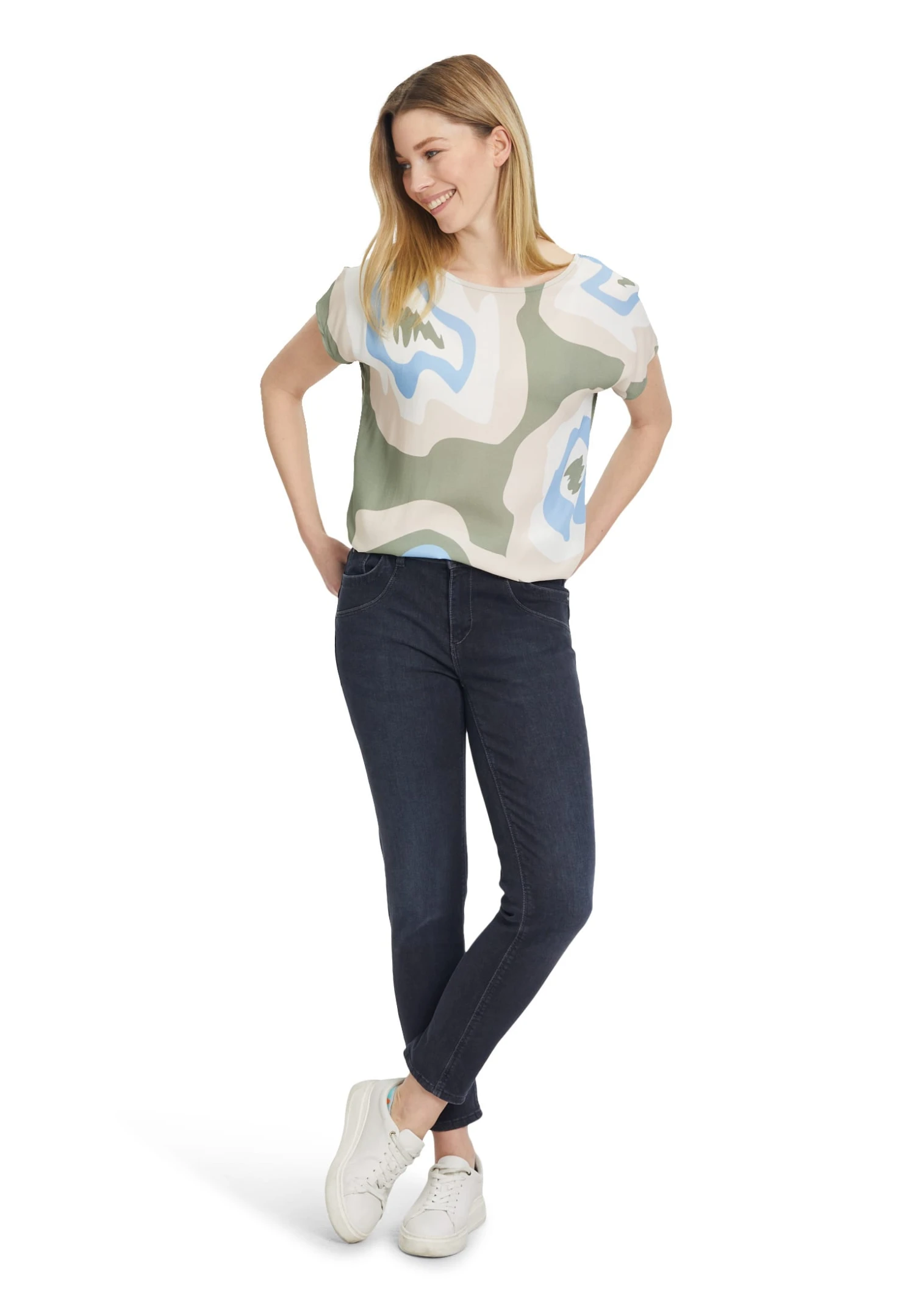 CARTOON Printshirt Khaki/beige 4 CARTOON Printshirt Khaki/beige – Bild 2