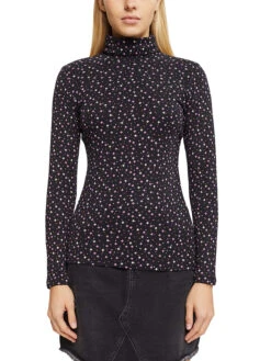 Edc By Esprit Longsleeve In Schwarz