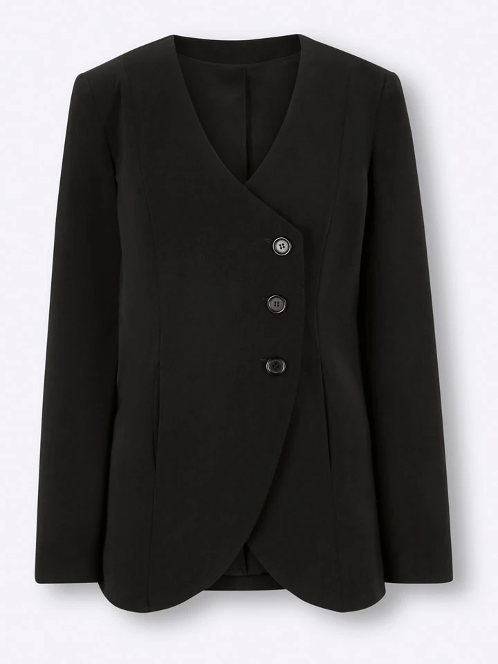 Heine Blazer In Schwarz 3 Heine Blazer In Schwarz