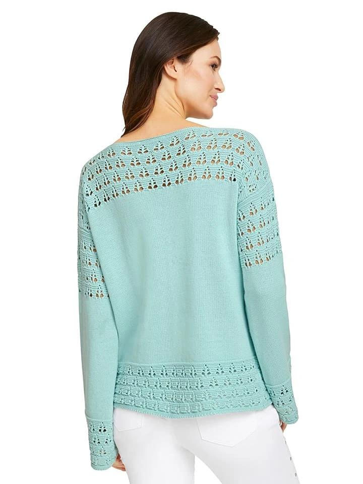 Heine Pullover In Türkis 4 Heine Pullover In Türkis – Bild 2