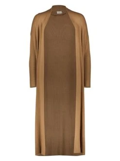 Kaffe Cardigan "Sille" In Hellbraun