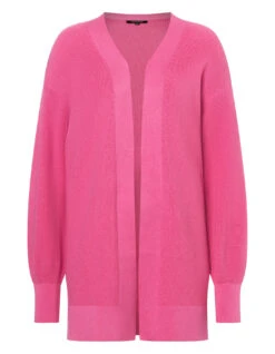 MORE&MORE Longstrickjacke In Rosa