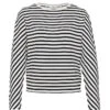 OPUS Longsleeve "Sevun" In Dunkelblau/ Weiß -ONLY || Vero Moda || Regatta Verkäufe opus longsleeve sevun in dunkelblau weiss