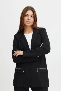 Jackenblazer In Schwarz