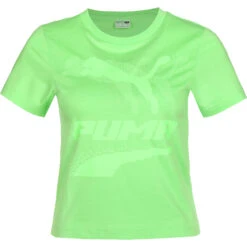 Puma T-Shirt Evide Graphic In Summer Green