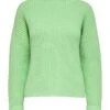 Selected Femme Rollkragen Strickpullover Mit Schlitzen SLFSELMA In Grün -ONLY || Vero Moda || Regatta Verkäufe selected femme rollkragen strickpullover mit schlitzen slfselma in grun