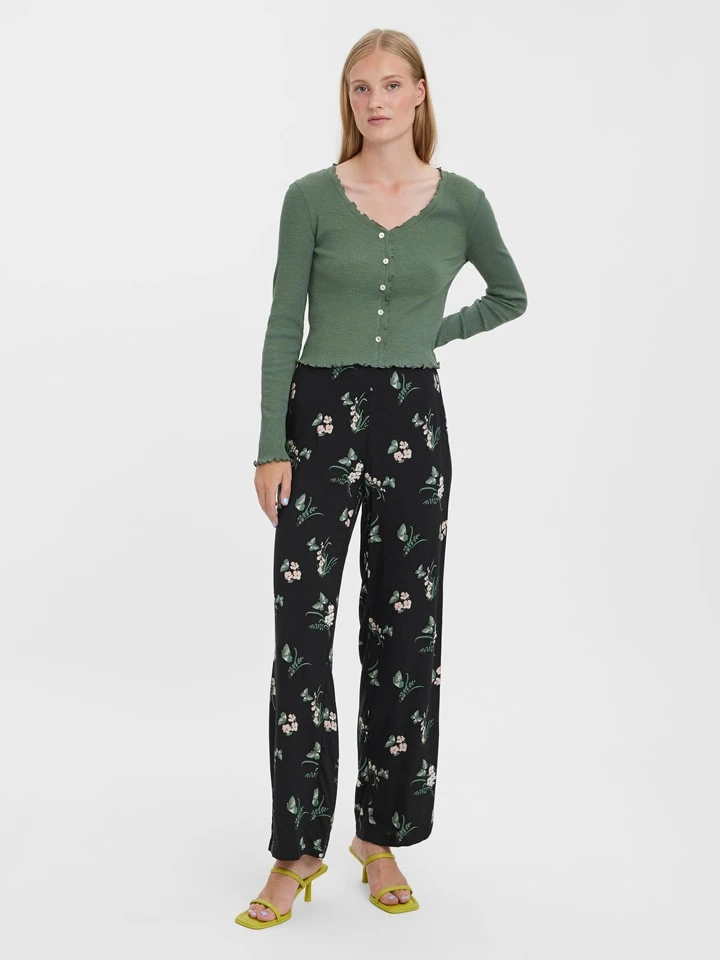 Vero Moda Cardigan "Anita" In Grün 5 Vero Moda Cardigan "Anita" In Grün – Bild 3