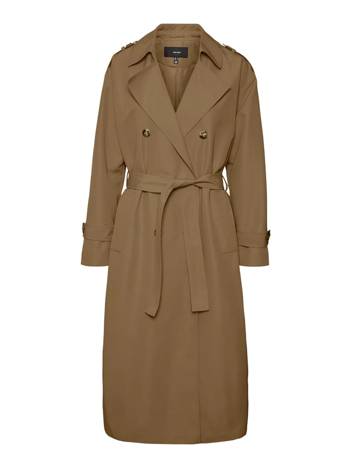 Vero Moda Trenchcoat "Chloe" In Khaki 5 Vero Moda Trenchcoat "Chloe" In Khaki – Bild 3